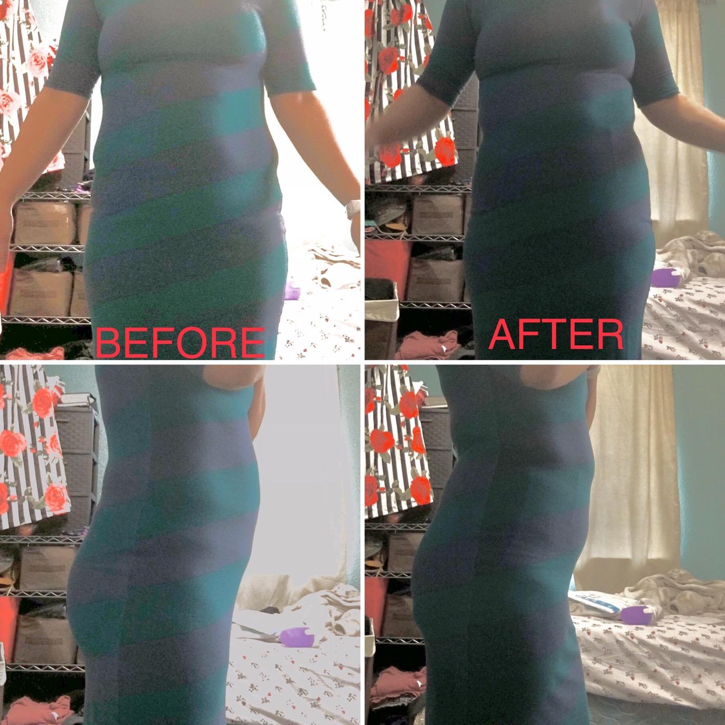 Nebility Womens' Tummy Control High Waist Trainer Body Shaper customer photo 1