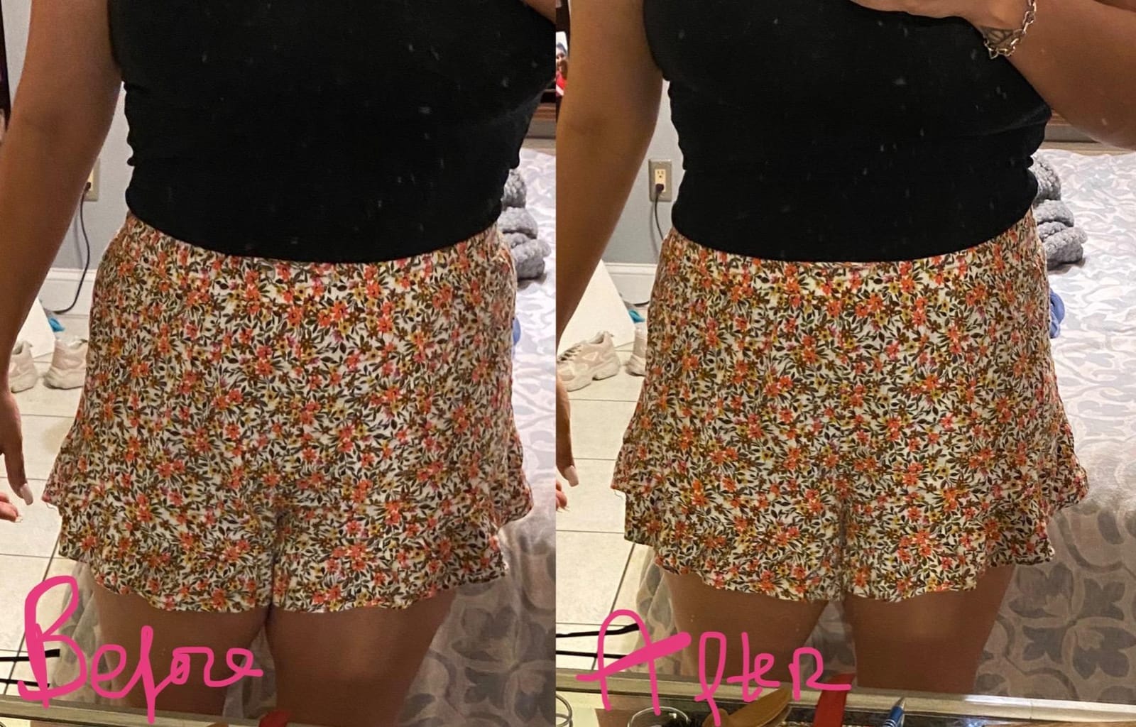 Nebility Womens' Tummy Control High Waist Trainer Body Shaper customer photo 2