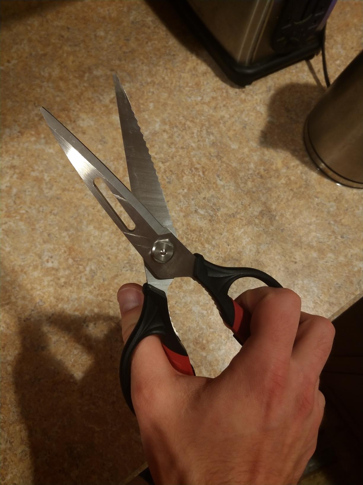 Kitchen Scissors Heavy-Duty Utility Come-Apart Kitchen Shears - Ultra Sharp customer photo 1