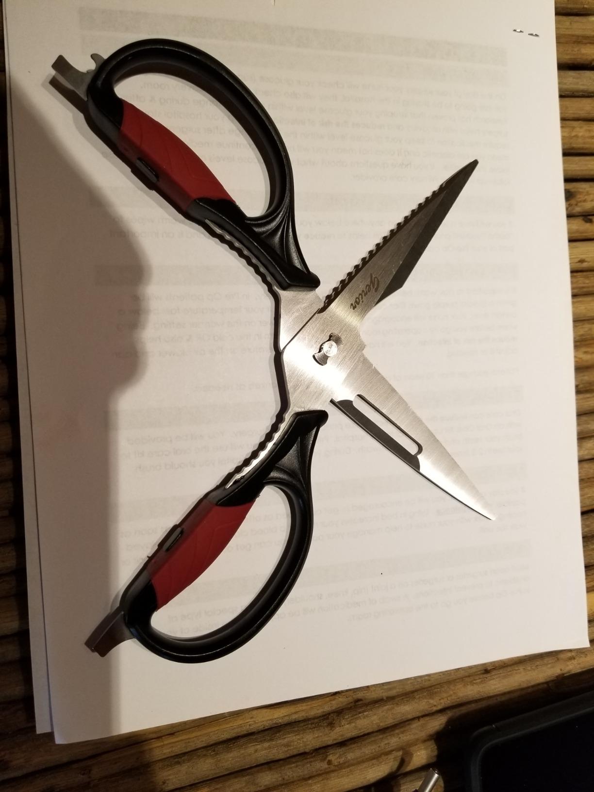 Kitchen Scissors Heavy-Duty Utility Come-Apart Kitchen Shears - Ultra Sharp customer photo 2
