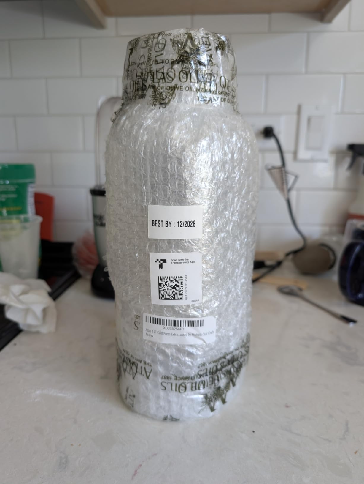 Atlas Organic Extra Virgin Olive Oil, Moroccan, High Polyphenol, 1 L customer photo 1