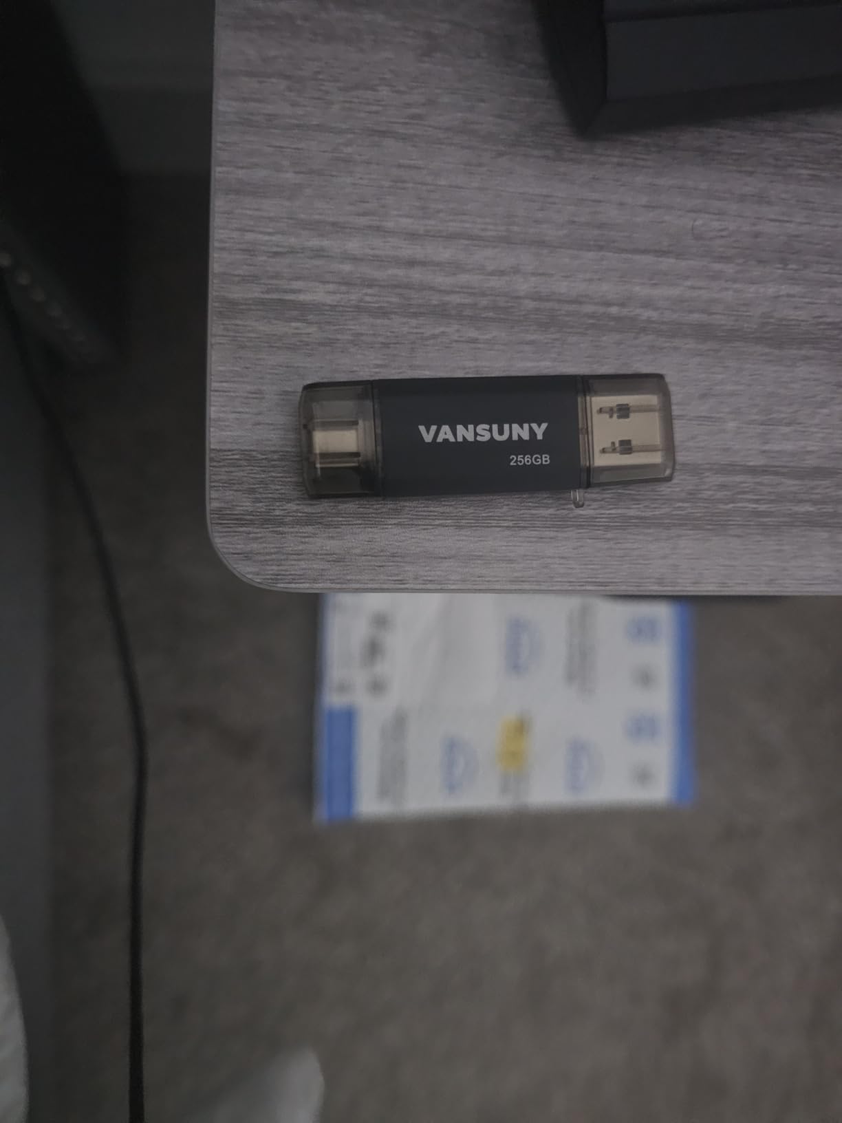 Vansuny 128GB USB C Flash Drive 2 in 1 OTG USB 3.0 + Type C Memory Stick with Keychain Dual Type C Thumb Drive Photo Stick Jump Drive for Android Smartphones, Computer, Tablet, PC customer photo 2