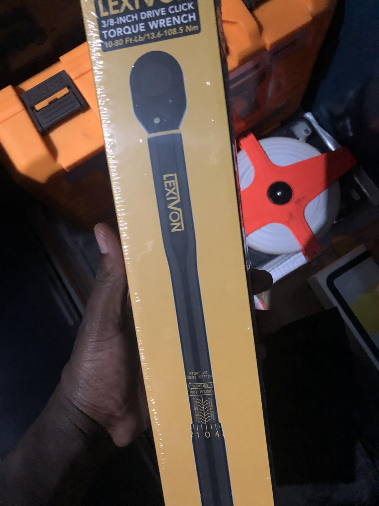 LEXIVON 3/8-Inch Drive Click Torque Wrench 10~80 Ft-Lb/13.6~108.5 Nm (LX-182) customer photo 2
