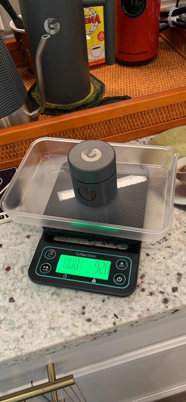 Coffee Gator Coffee Scale 0.1g Precision with Timer - 3kg customer photo 2