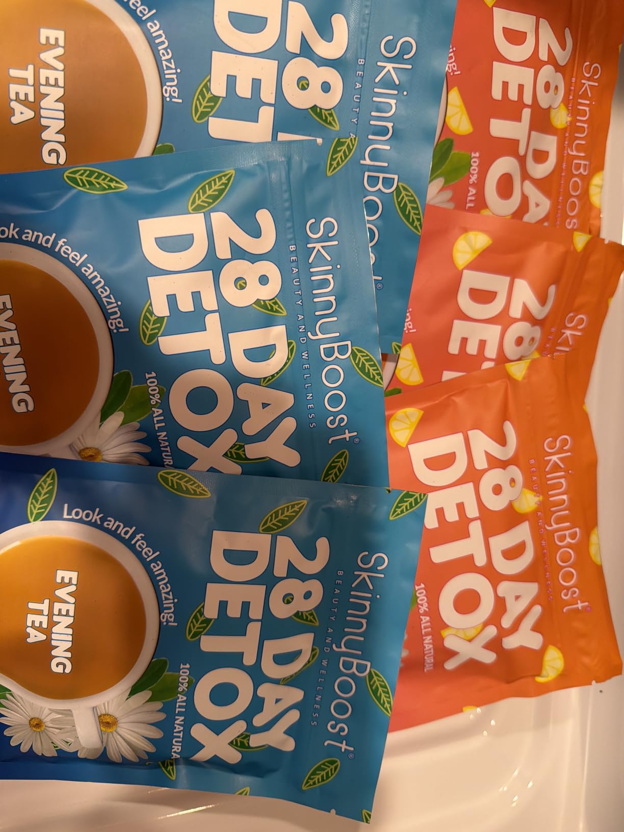 Skinny Boost Detox Tea Kit - Slimming Tea for Weight Loss & Bloating customer photo 1