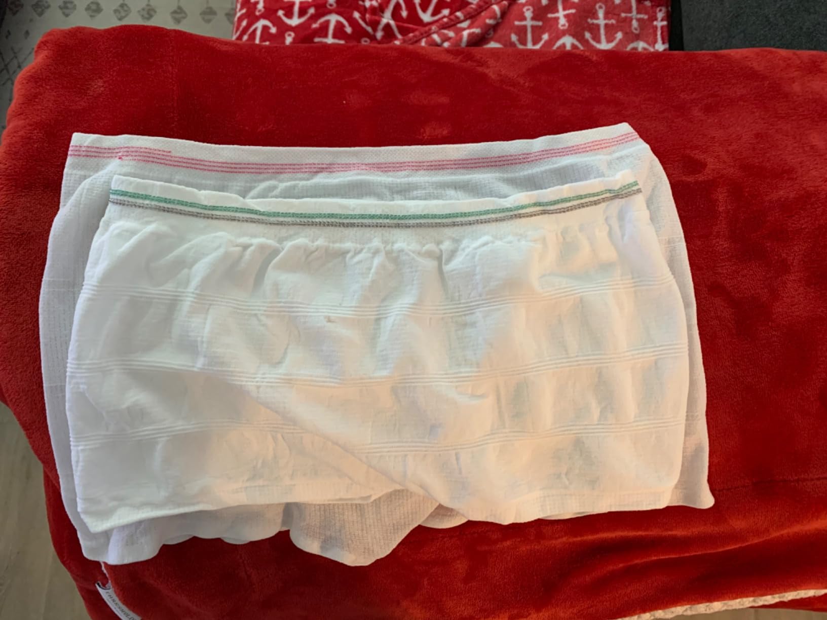5-Pack Disposable, Postpartum and Incontinence, Seamless Mesh Underwear customer photo 2