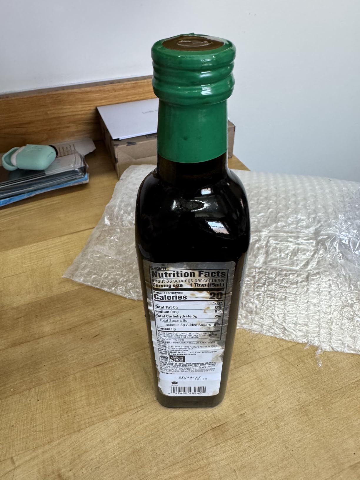365 by Whole Foods Market, Organic Balsamic Vinegar of Modena, 16.9 Fl Oz customer photo 1