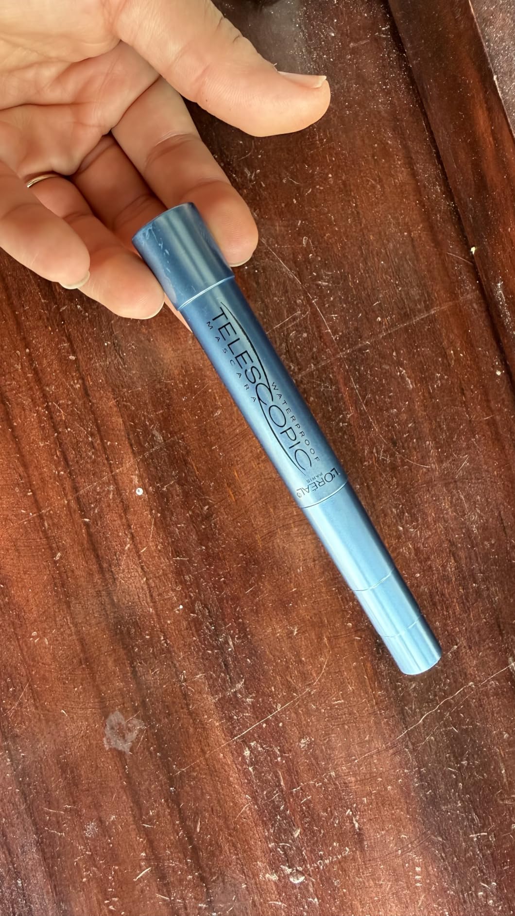 L’Oreal Paris Makeup Original Telescopic Mascara, Separating Mascara Volume and Length Formula, Waterproof, Black, 0.27 Fl Oz., 1 Count customer photo 1