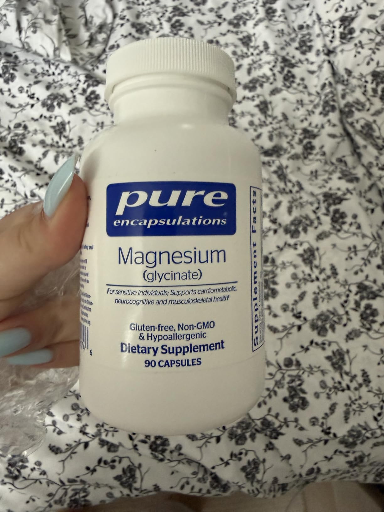 Pure Encapsulations Magnesium (Glycinate), 90 Capsules customer photo 1