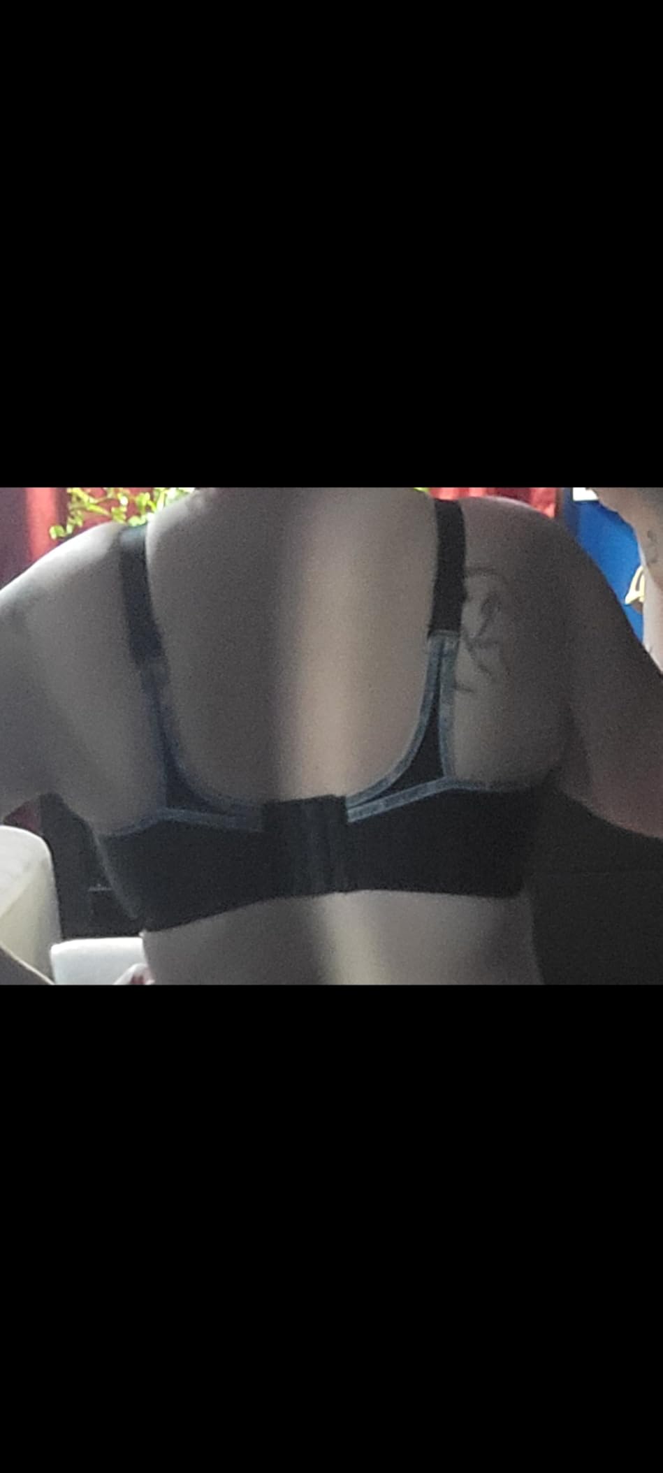 Full Figure Plus Size No-Bounce Camisole Sports Bra Wirefree #1066 customer photo 2