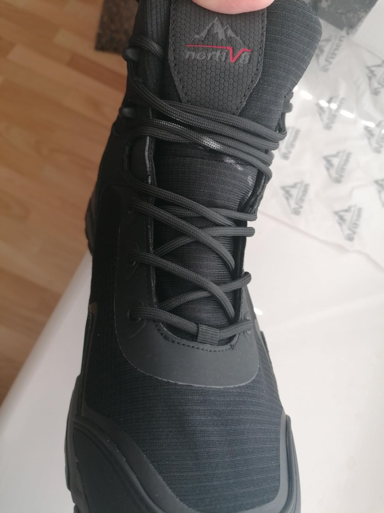 NORTIV 8 Men's Mid Top Waterproof Hiking Boots customer photo 1