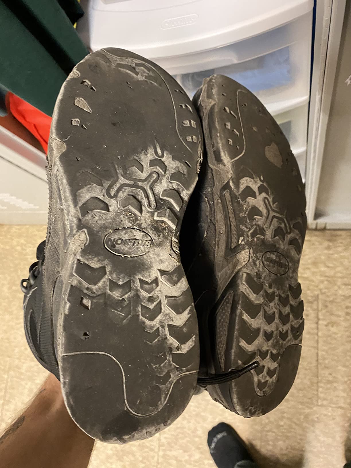 NORTIV 8 Men's Mid Top Waterproof Hiking Boots customer photo 2