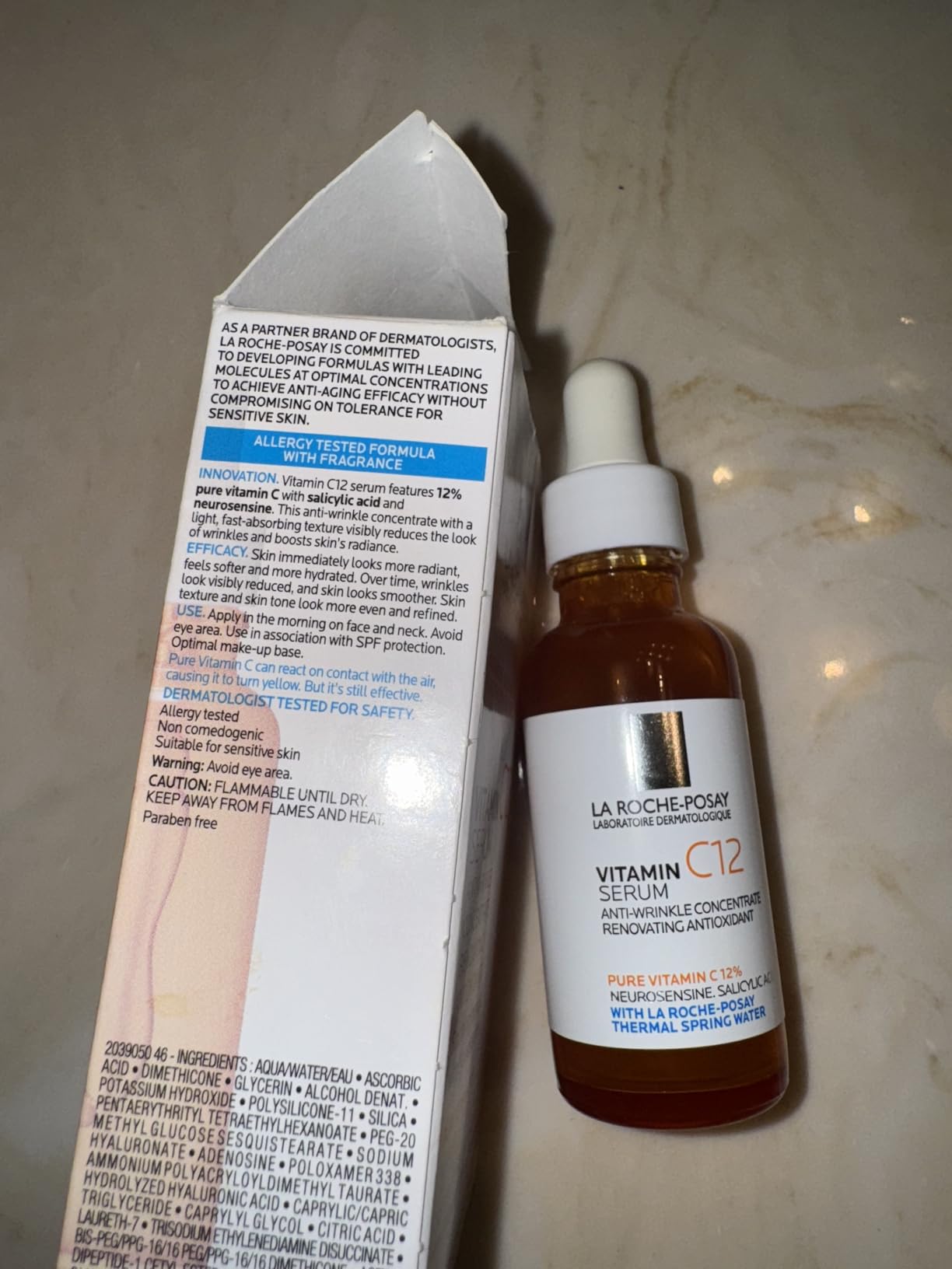 La Roche-Posay 12% Vitamin C Face Serum, 2 formulas with hyaluronic acid customer photo 1