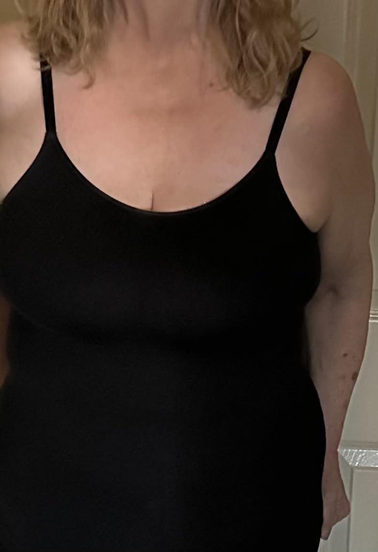 SHAPERMINT Scoop Neck Smoothing Cami, Shapewear Tank Top for Women customer photo 1