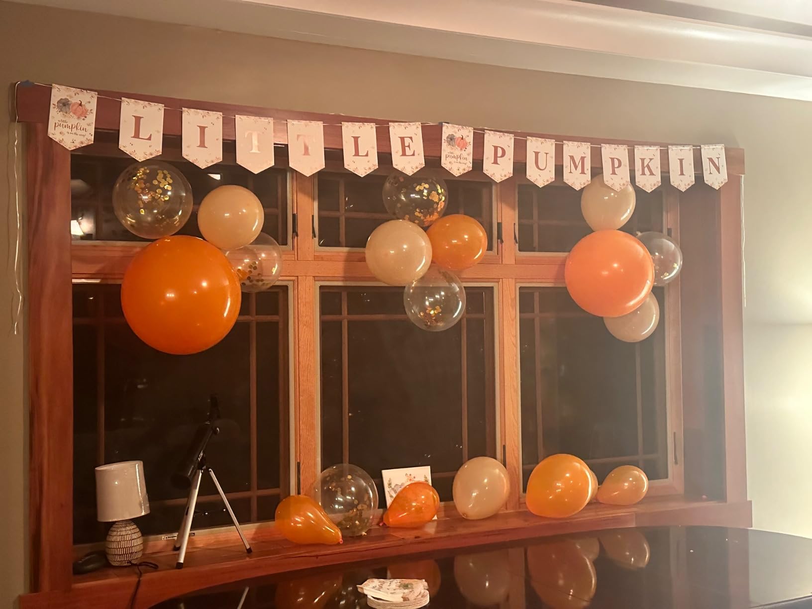 50pcs Gold Confetti Latex Balloons, 12 inch Gold Balloons with Golden Paper Dots for Graduation Wedding Birthday Party Decorations customer photo 2