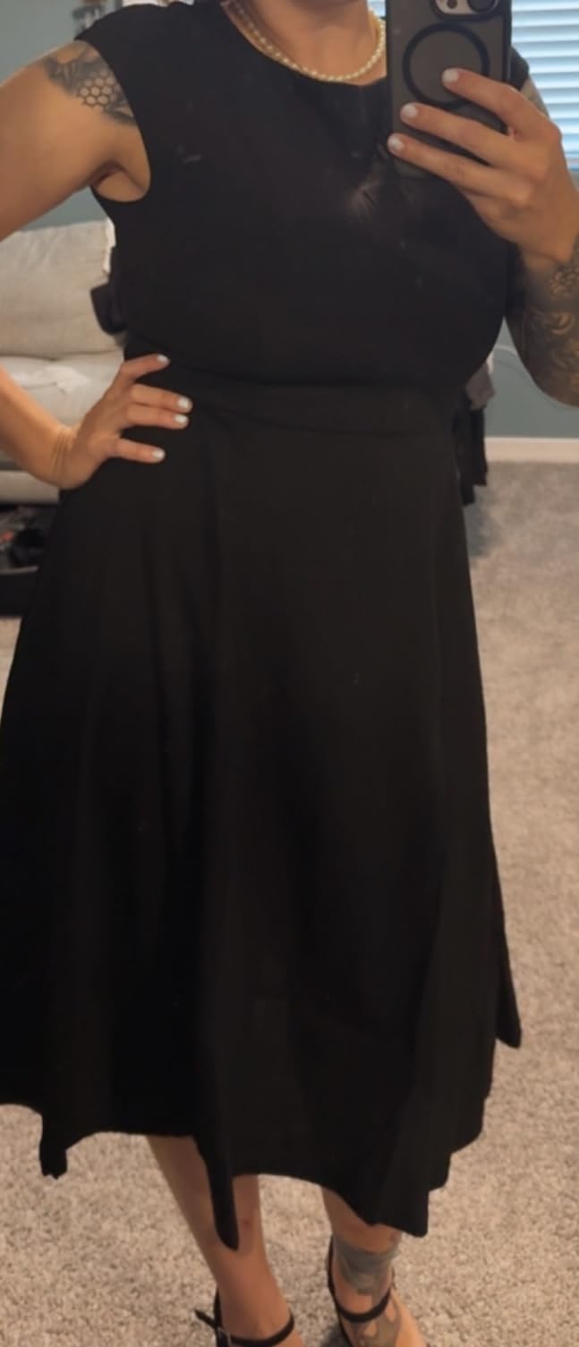 DRESSTELLS Women's Cocktail Dresses, Formal Wedding Guest Church Dress customer photo 1