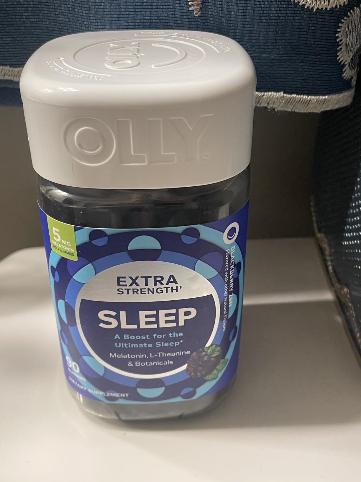 OLLY Extra Strength Sleep, Occasional Sleep Support Supplement - 50 Count customer photo 1