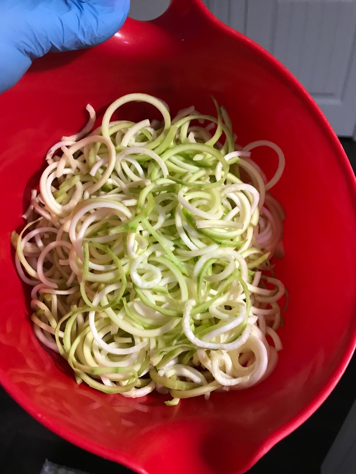 Fullstar - Vegetable Spiralizer & Slicer, Veggie Noodle Maker Kitchen Gadget customer photo 2