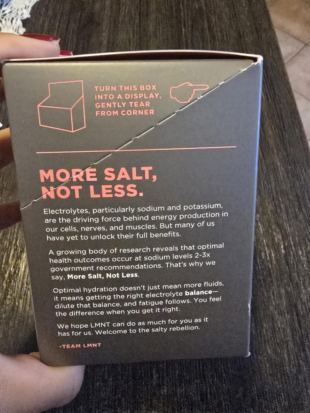 LMNT Zero Sugar Electrolytes - Raspberry Salt | Drink Mix | 30-Count customer photo 2