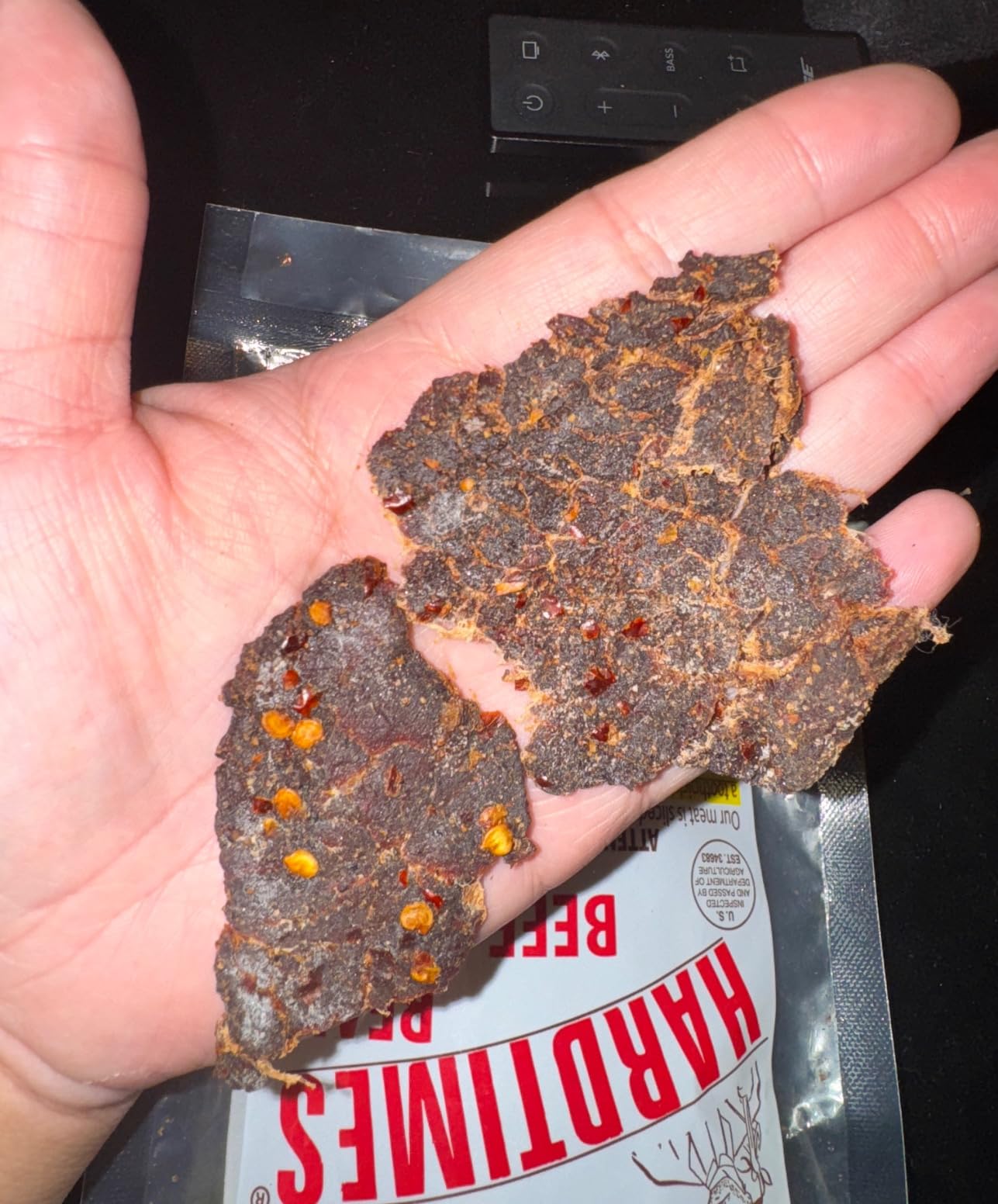 Hardtimes Beef Jerky Variety Pack, High Protein Snack, 4 x 2.25 oz customer photo 1