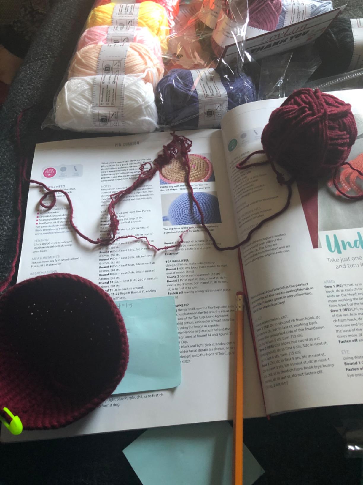 Milk-Cotton Crochet Yarn Kit, 16 Skeins DK Weight, 1000+ Yards, Hooks, Needles & Safety Eyes, 40+ Free Patterns, for Amigurumi, Crocheting & Knitting - Complete Starter Kit customer photo 2
