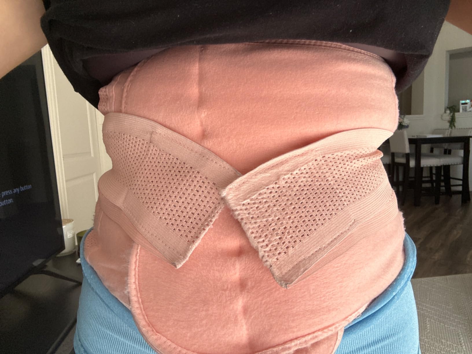 Postpartum Belly Band Support: 2 Adjustable Straps for Abdomen Compression customer photo 2