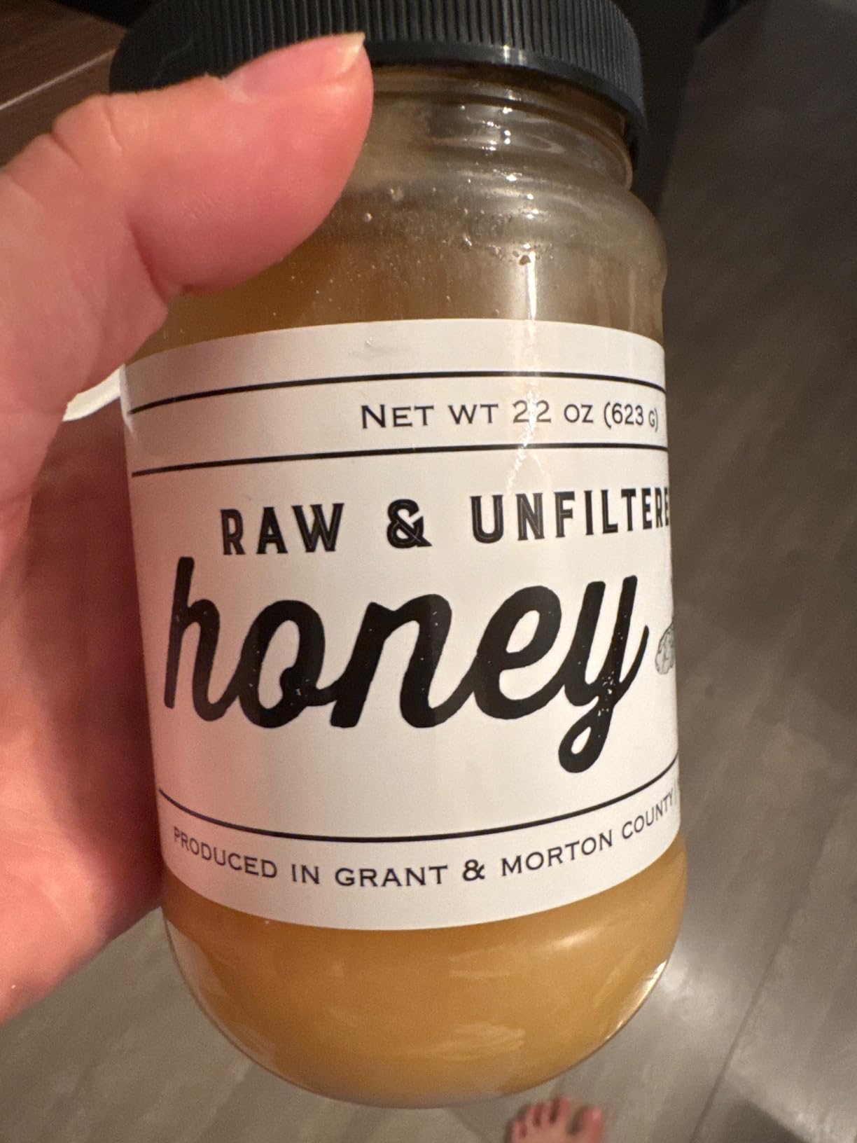 TJO Bees Raw and Unfiltered Honey (22 OZ Jar) customer photo 1
