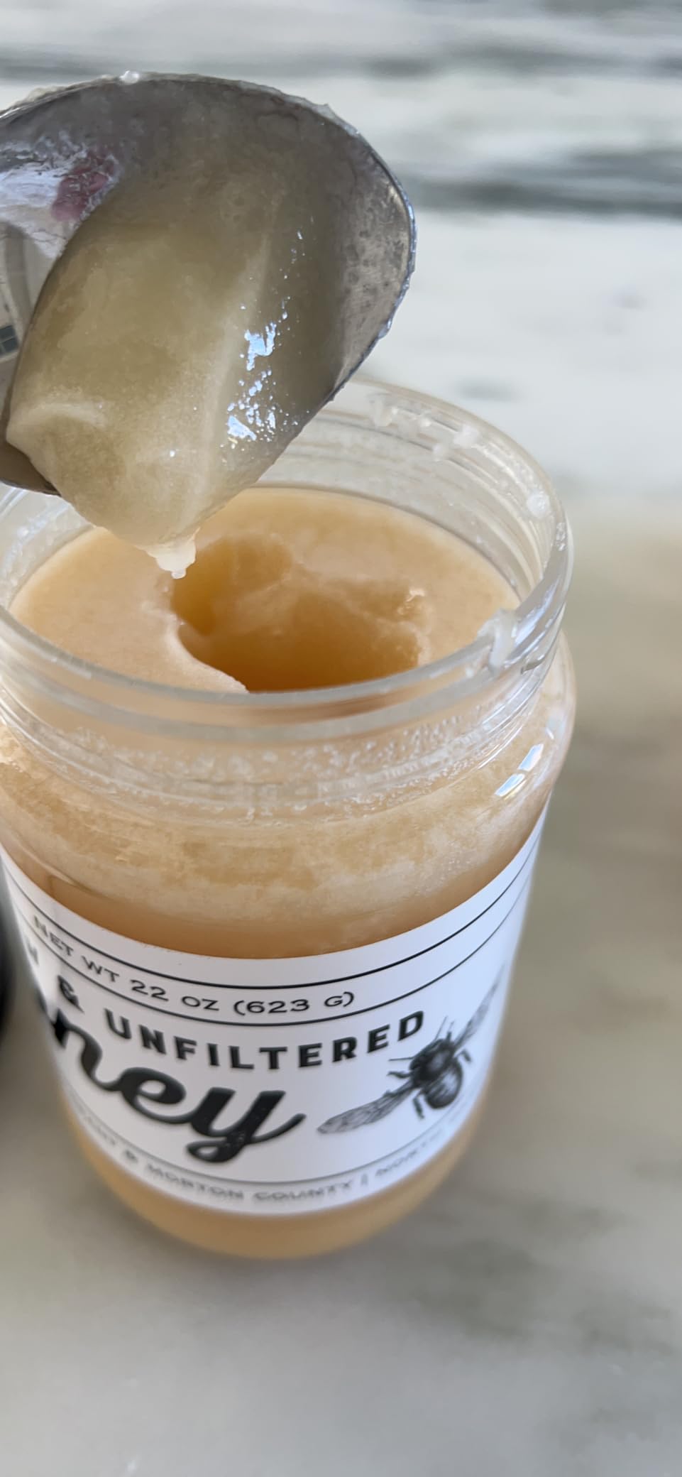 TJO Bees Raw and Unfiltered Honey (22 OZ Jar) customer photo 2