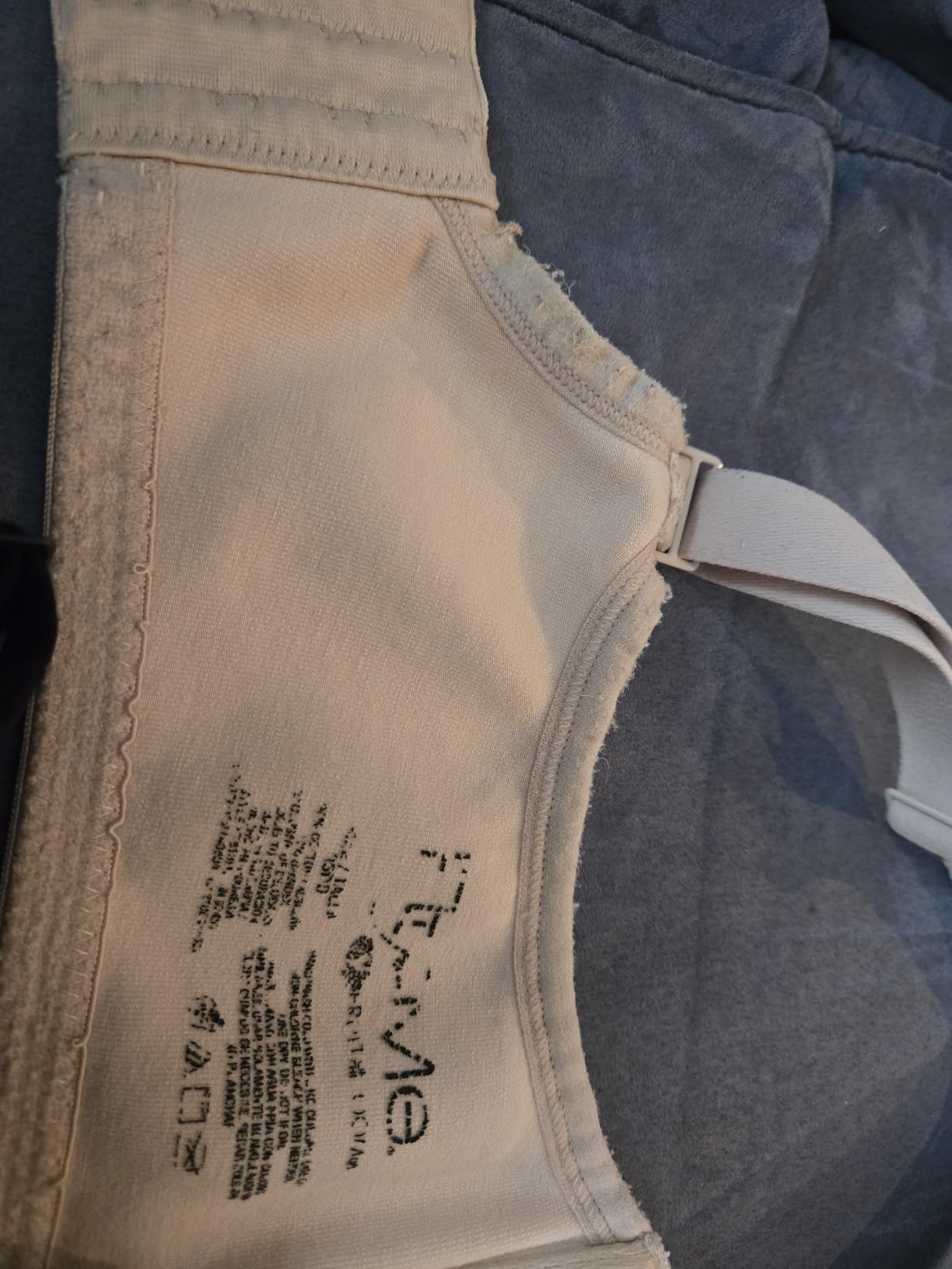 Fit For Me By Fruit of the Loom Women's Plus Size Cotton Unlined Underwire Bra-Pinch-Free Straps - Side and Back Smoothing customer photo 2