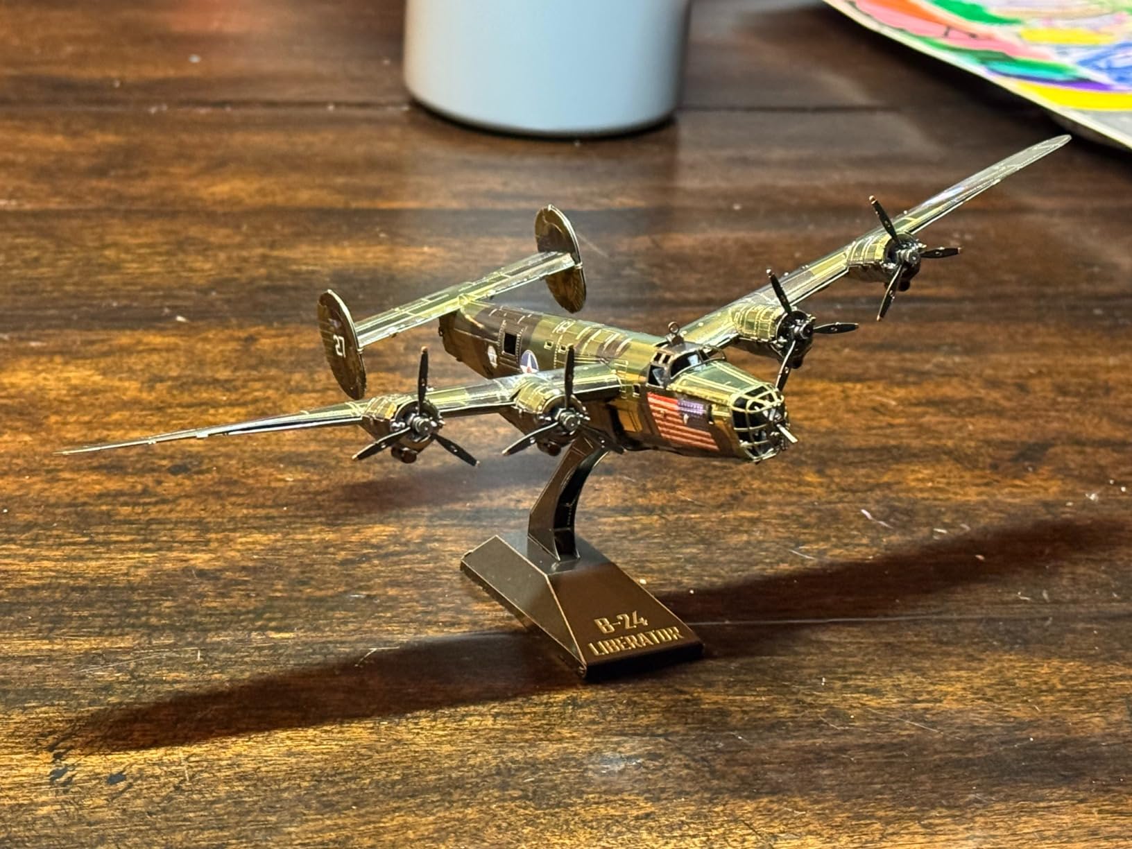 Fascinations Metal Earth B-24 Liberator 3D Metal Model Kit customer photo 1