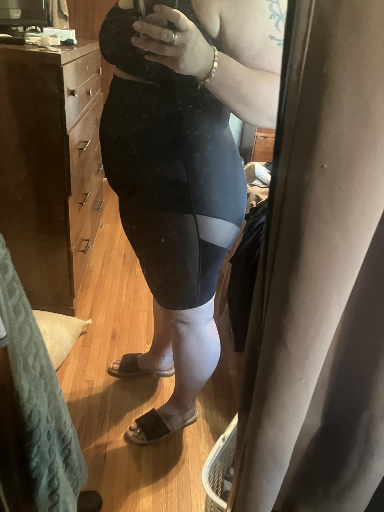 MOVWIN Tummy Control Shapewear for Women Plus Size High Waisted Butt Lifting Panties Thigh Slimmer customer photo 1