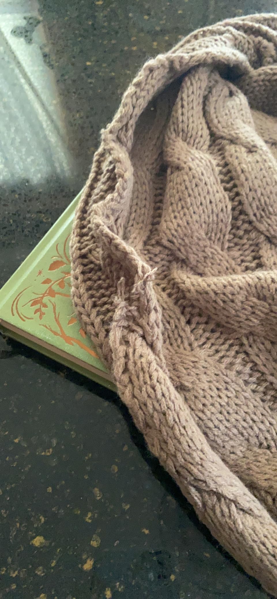 Funky Junque Infinity Scarf for Women – Oversized Chunky Cable Knit Warm Winter Women's Infinity Neck Scarves Circle Wrap customer photo 2