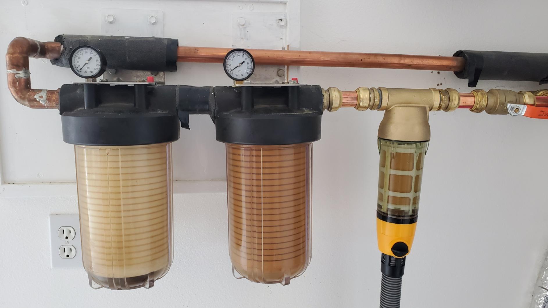 iSpring WSP50ARB Big Spin Down Sediment Filter, Sediment Buster, 50 Micron customer photo 1