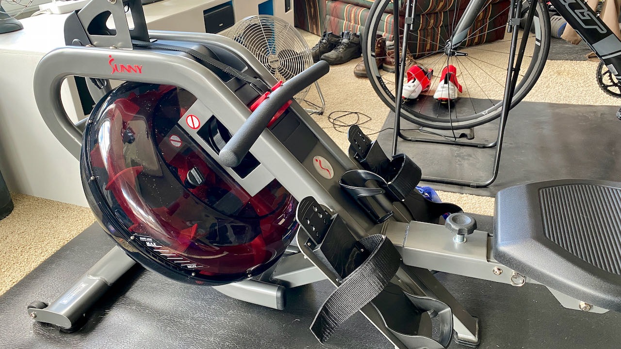 Sunny Health & Fitness Sunny Health & Fitness AquaStrive Series Smart Water Rower, 300LB Capacity Plus Dynamic Hydro Resistance for Home Cardio Workout, Free SunnyFit Training App Connection customer photo 1