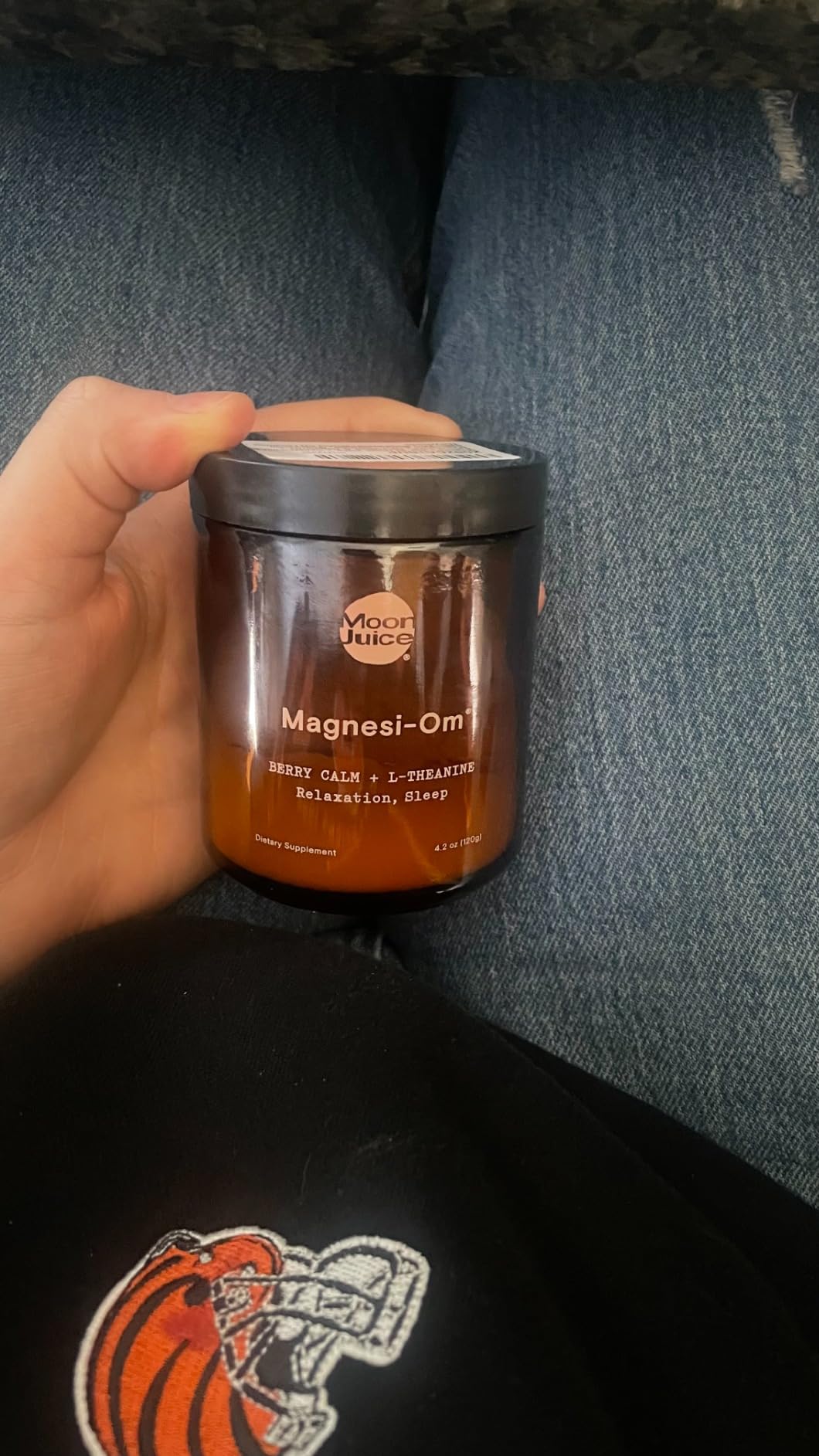 Moon Juice, Magnesi-Om Magnesium Powder, Relaxation, Berry, 4.2oz customer photo 2