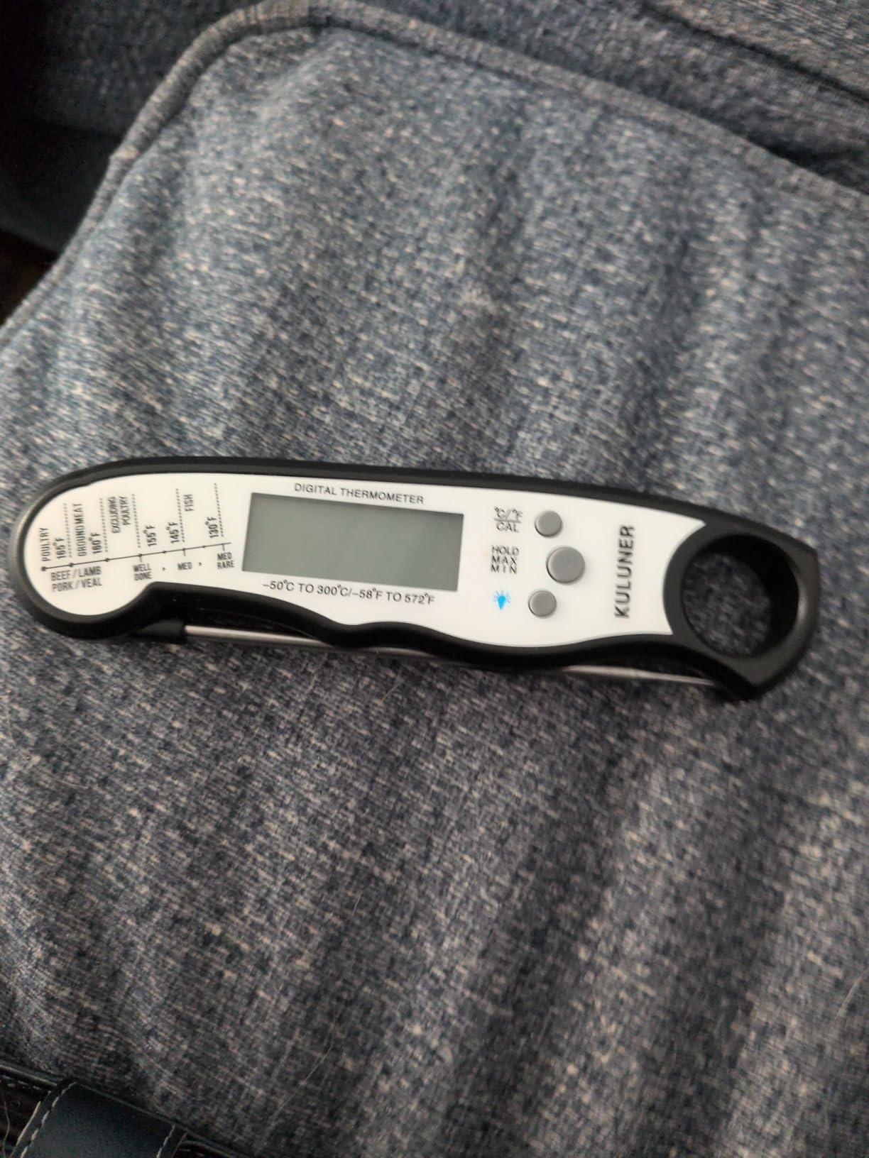 KULUNER Digital Instant Read Meat Thermometer for Cooking, Food,Grill customer photo 1