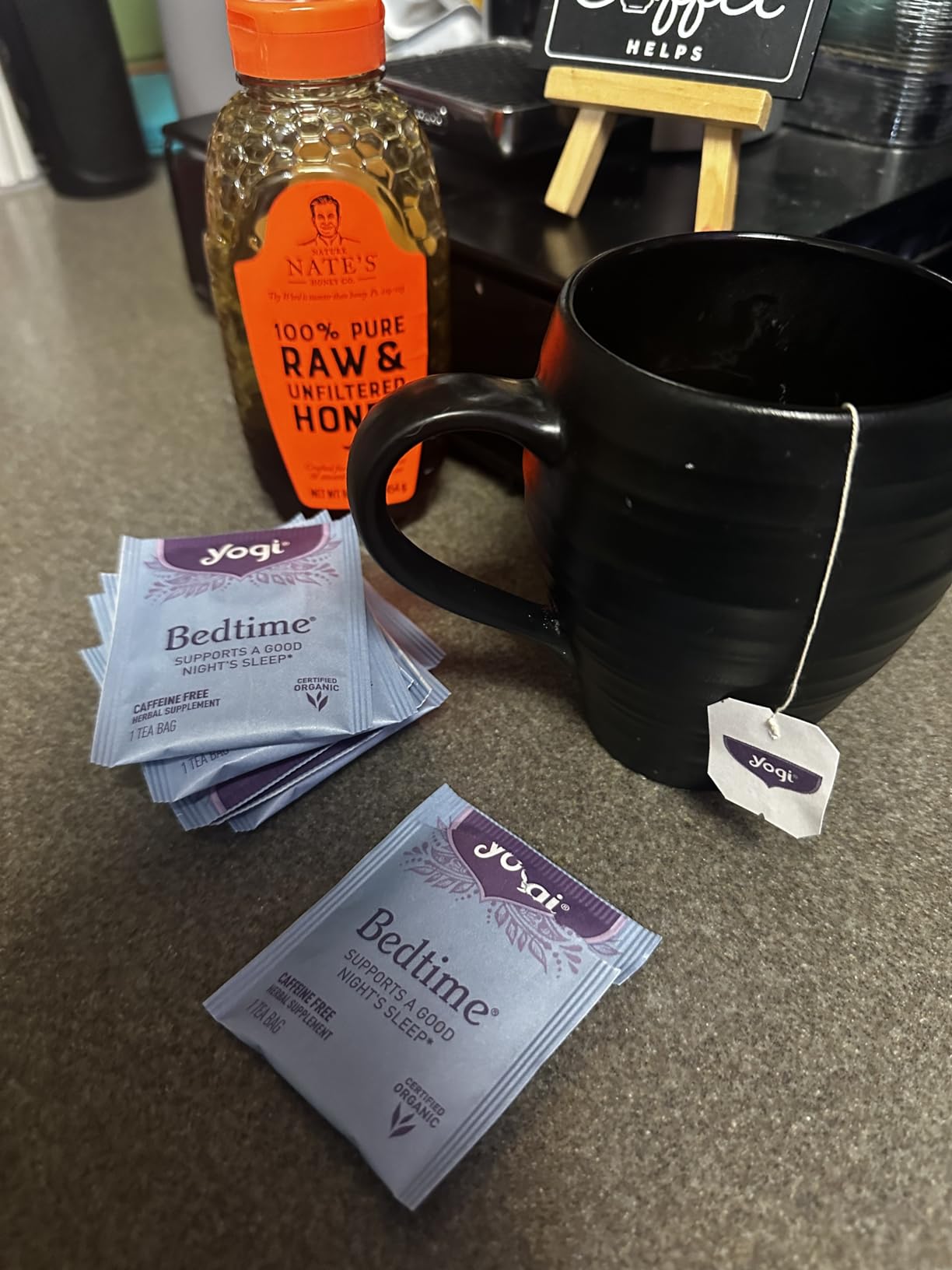 Yogi Bedtime Chamomile Herbal Tea, 16 Tea Bags (4 Pack) customer photo 1
