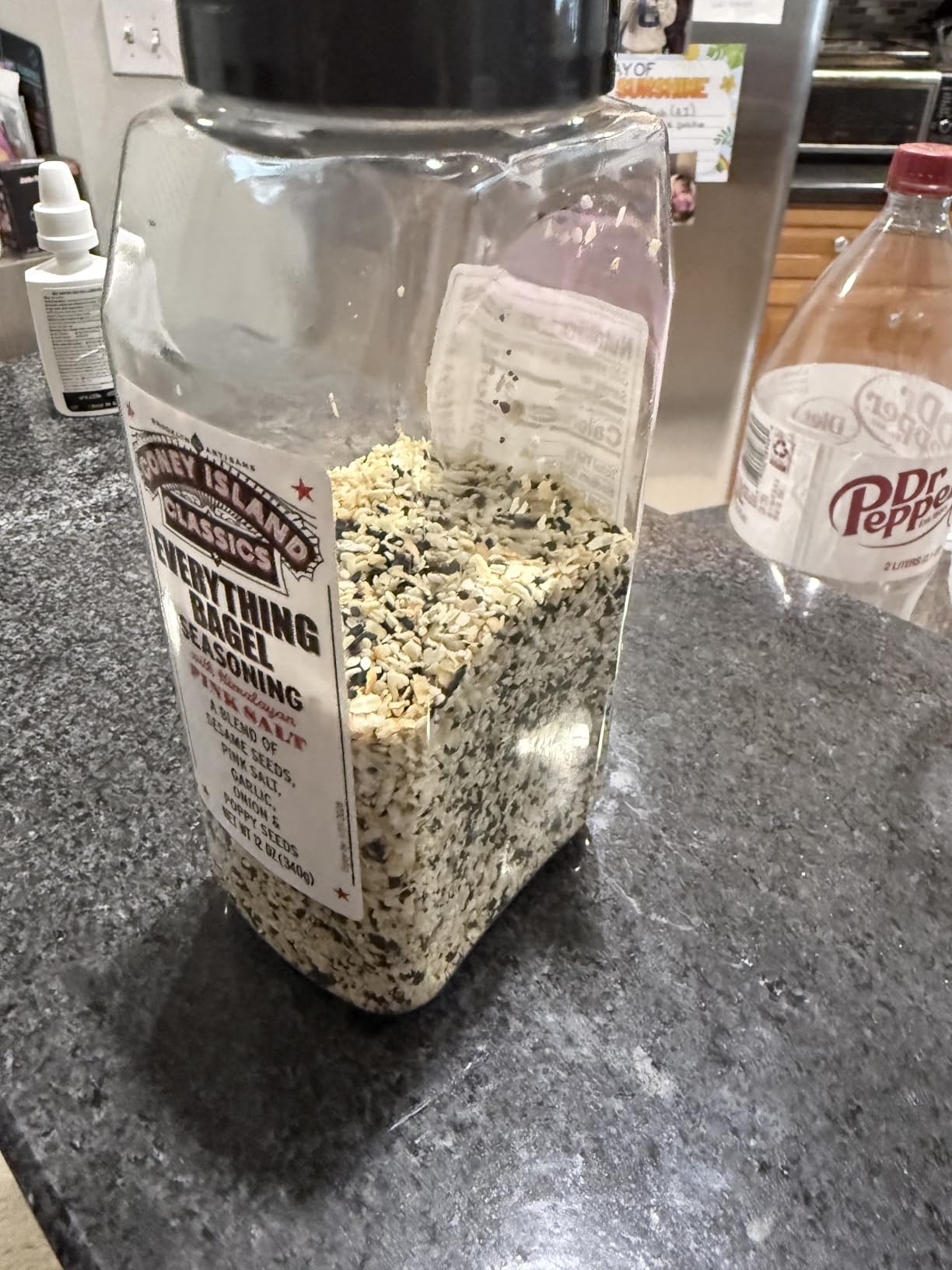 Everything Bagel Seasoning Premium Spice Blend With Pink Himalayan Salt Sesame Seeds Onion Garlic And Poppy Seed Bulk Shaker Gluten Free Keto And Paleo 24 Oz customer photo 1