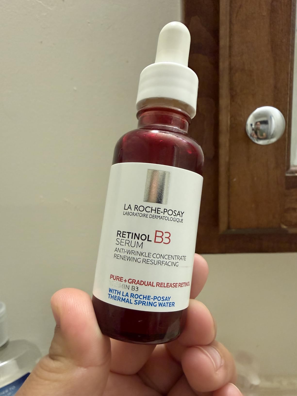 La Roche-Posay Retinol Face Serum with Niacinamide & Hyaluronic Acid, 1oz customer photo 1