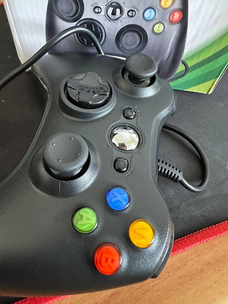 YAEYE Wired Controller for Xbox 360, Game Controller for 360 with Dual-Vibration Turbo Compatible with Xbox 360/360 Slim and PC Windows 7,8,10,11 customer photo 2