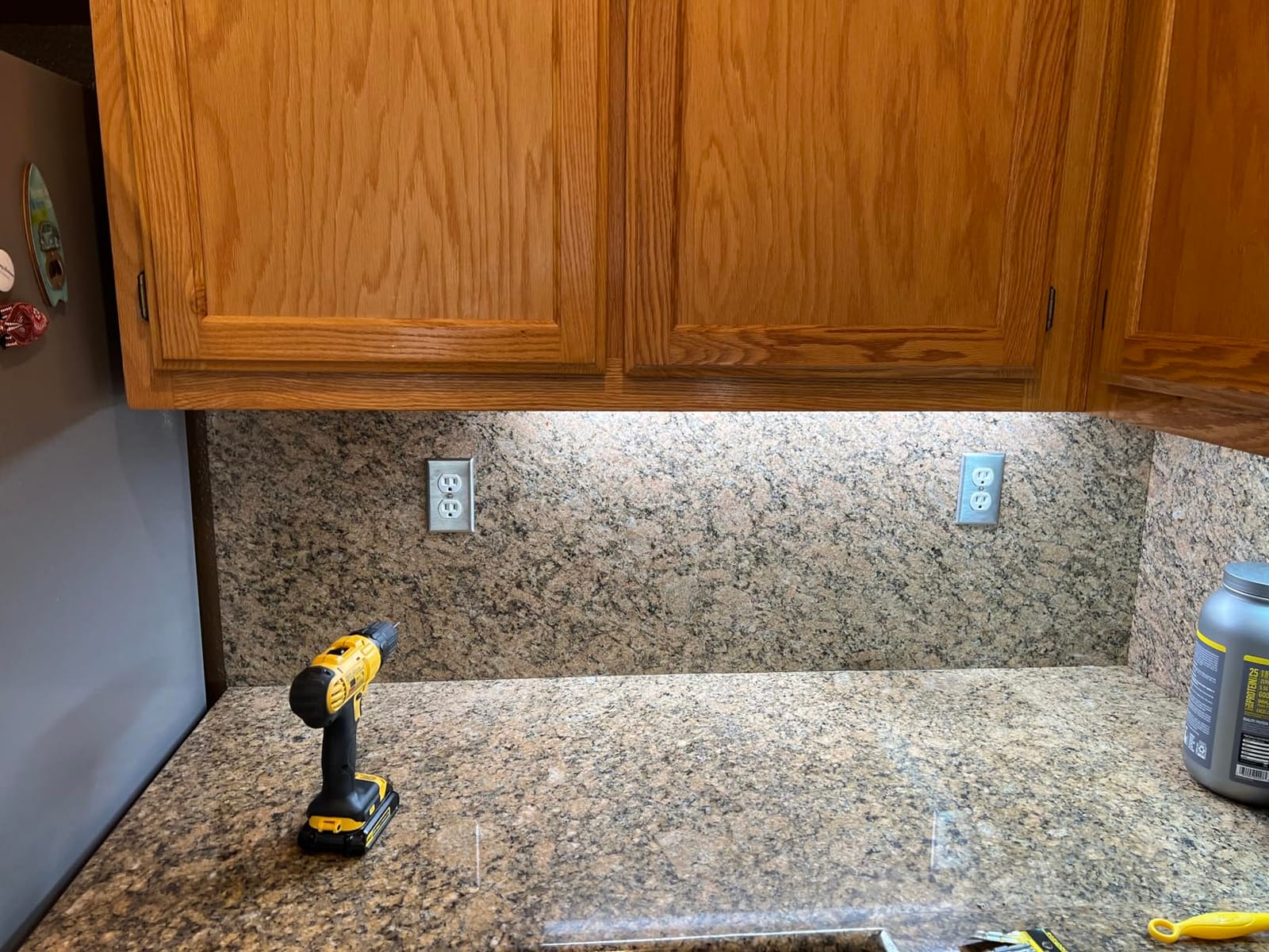 GETINLIGHT 12-Inch Hardwired Only LED Under Cabinet Light, 3000K customer photo 2