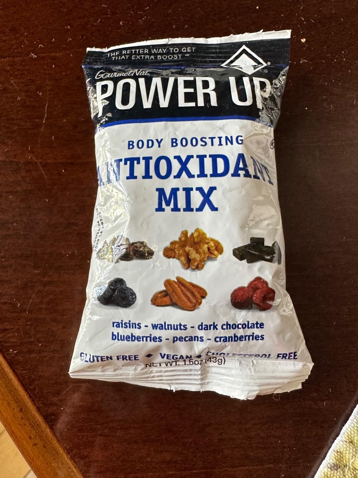 Gourmet Nut Power Up Trail Mix, 2 Pack of 36 Ounce Bags - 100% Natural, Mega Omega Blend, High Energy Snack Assorted - 48 Count Individually Wrapped Packs customer photo 2