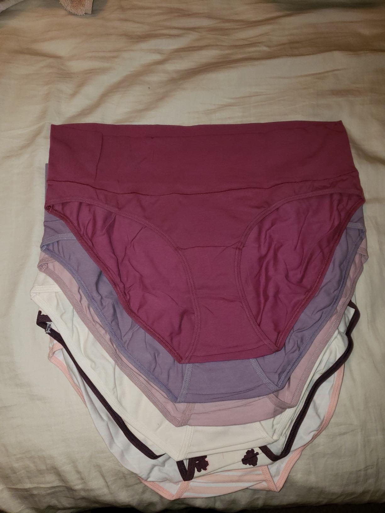 Intimate Portal Maternity Underwear, Cotton Foldable Under the Bump Briefs customer photo 1