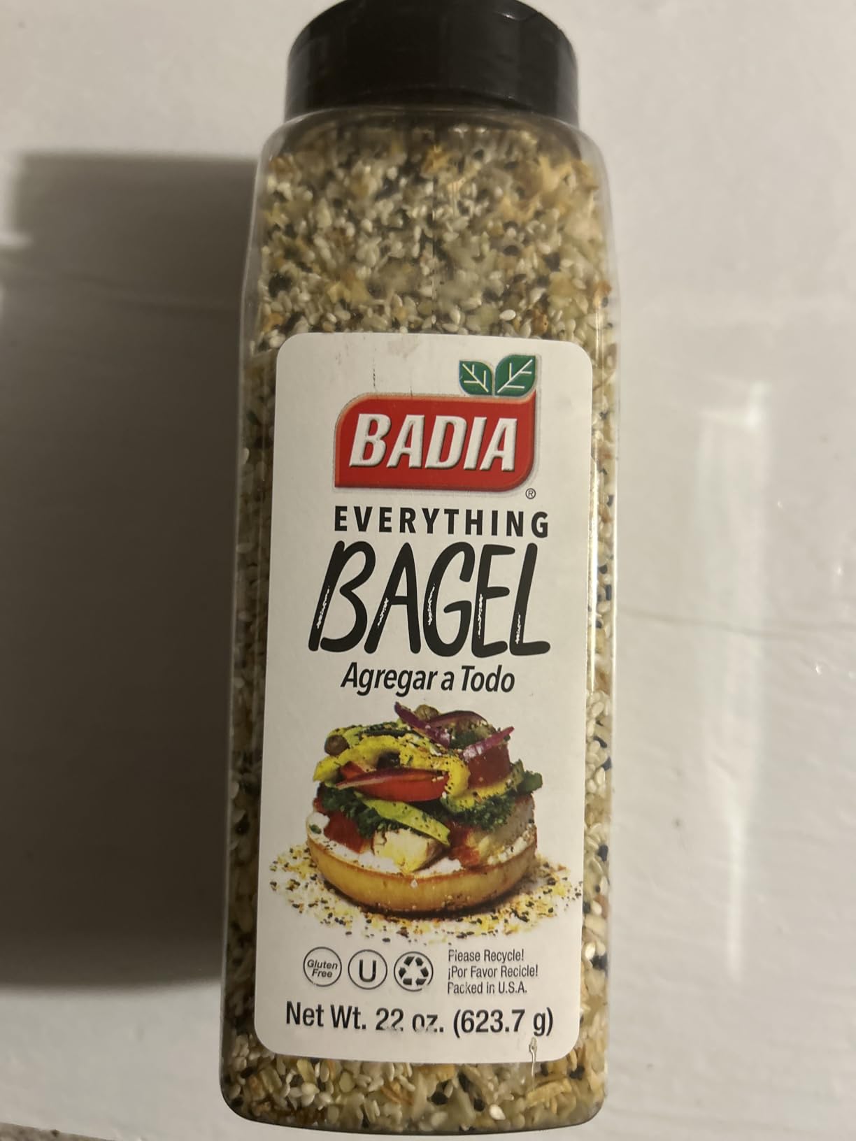 Badia Everything Bagel Seasoning Blend, 5.5 oz – Savory Topping Mix customer photo 1