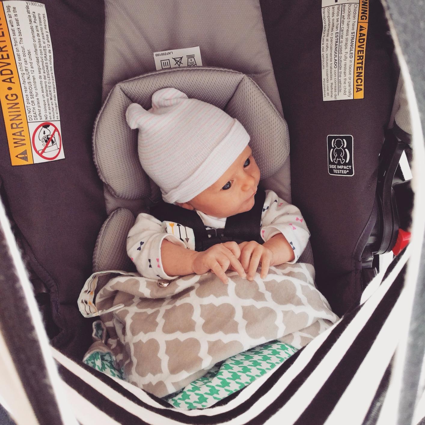 Copper Pearl Nursing Cover for Breastfeeding – Multi-Use Baby Car Seat Cover, Stroller Cover & Breast Feeding Cover Up for Women, Stretchy Breathable High Quality Cover for Boy or Girl, Oat customer photo 2
