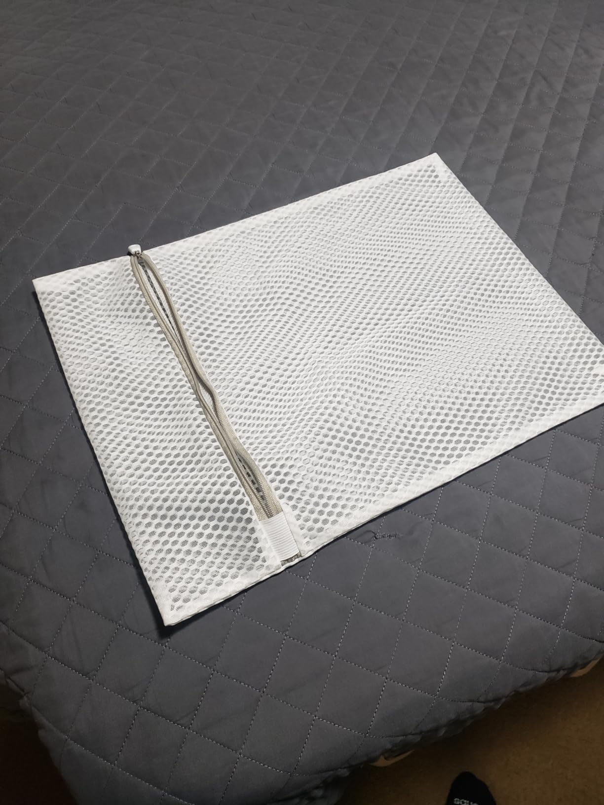Muchfun 3Pcs Durable Honeycomb Mesh Laundry Bags for Delicates 12x16 Inches customer photo 2