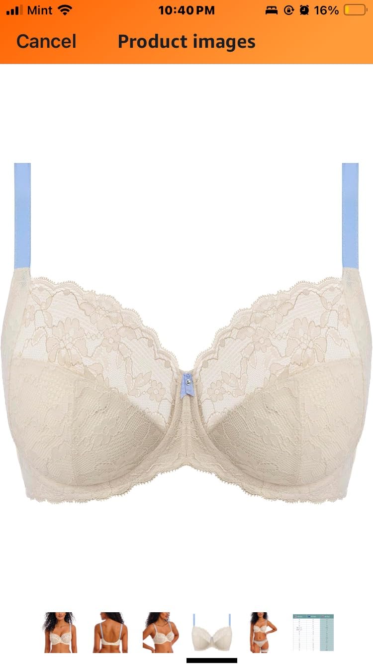 Freya Women's Offbeat Underwire Side Support Bra customer photo 1