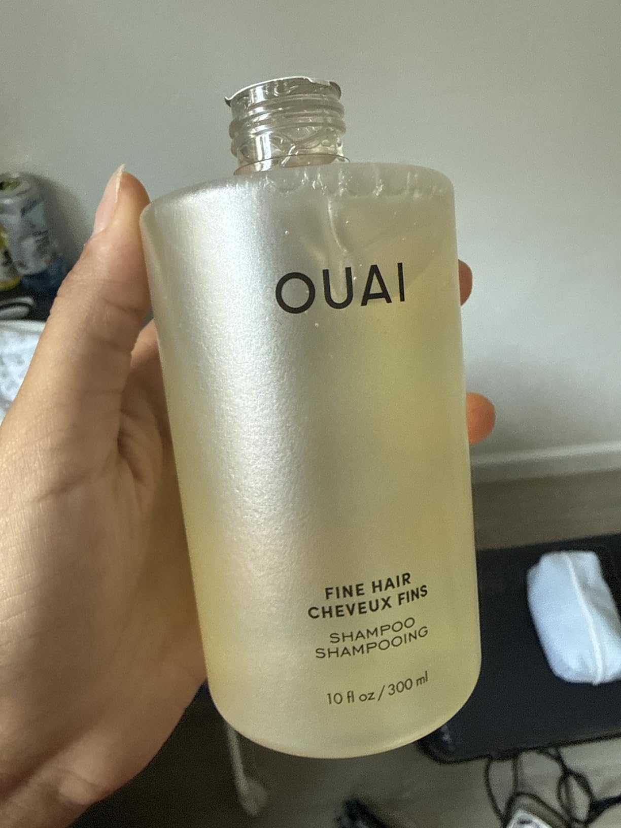 OUAI Fine Hair Shampoo - Biotin Thickening Shampoo for Thin Hair (10 Fl Oz) customer photo 1