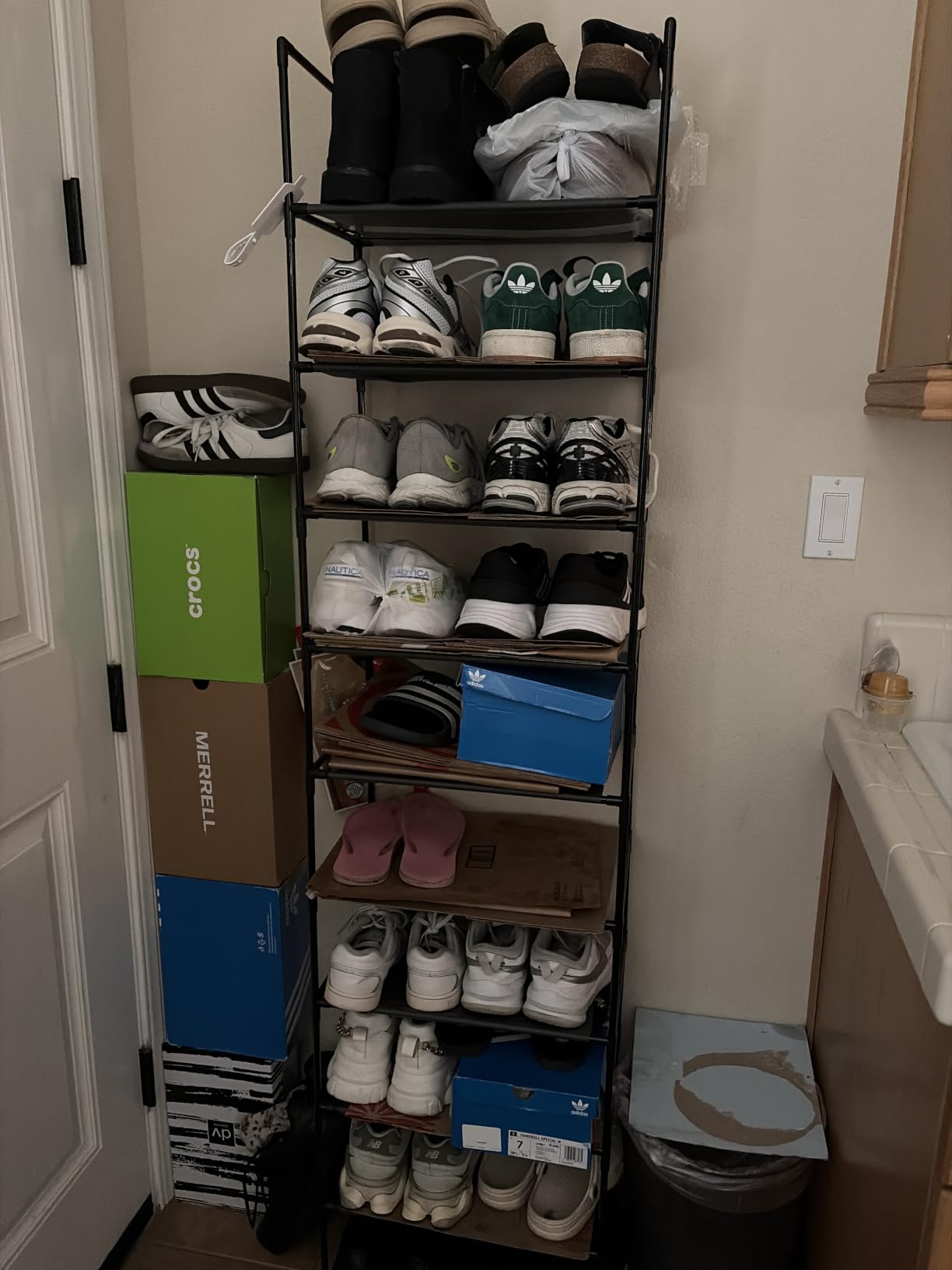 FIDUCIAL HOME 10 Tiers Shoe Rack Organizer 20 Pairs Tall Shoe Shelf customer photo 1