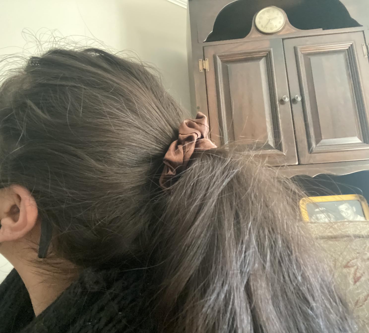 50 PCS Satin Hair Scrunchies for Curly Hair Silk Scrunchies for Hair customer photo 2